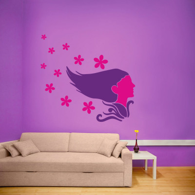 Nature Girl Wall Decal